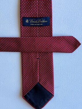 Brooks Brothers "Makers" Micro-Pattern Tie